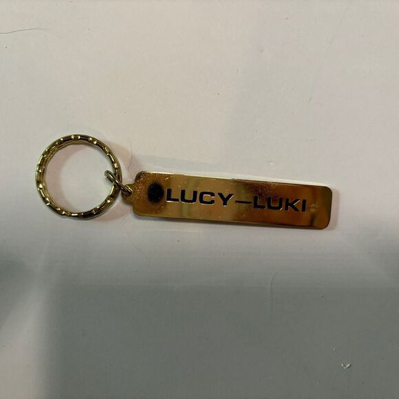 Vintage Aloha Hawaii Collectible Key Ring Lucy-Luki - Picture 3 of 4
